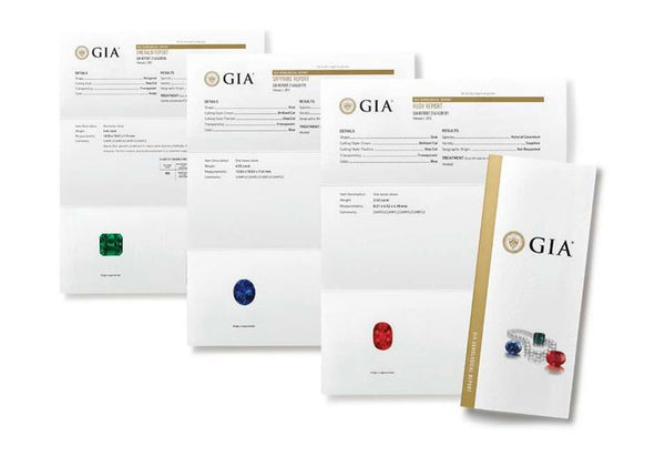 获得 GIA 天然宝石证书